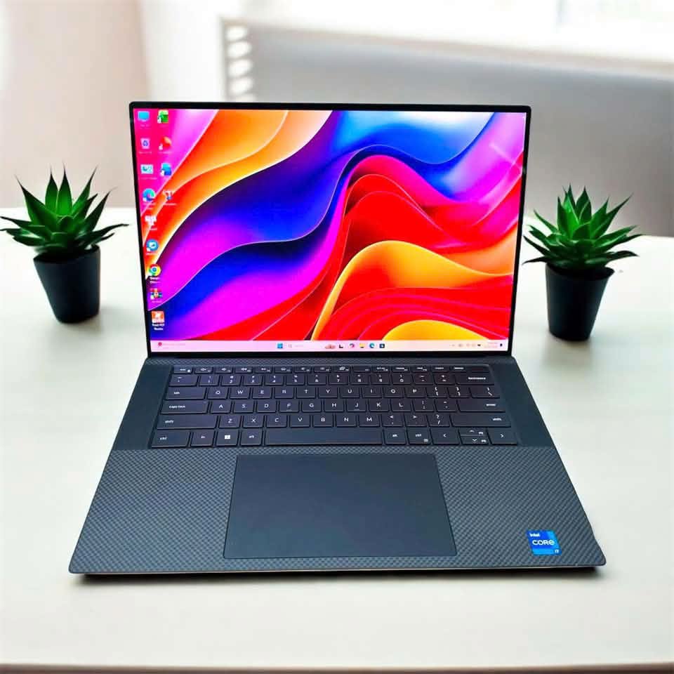 Laptop Dell Precision 5560 i9 ram 16gb ssd 512gb card RTX A2000 15.6inch 4k cảm ứng